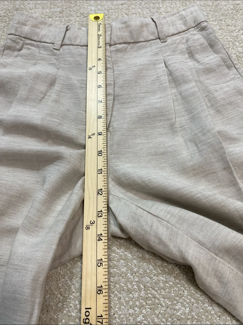 Wilfred Cropped High-Rise Wide-Leg Pants - Cream Size 2 Tencel Lyocell Linen
